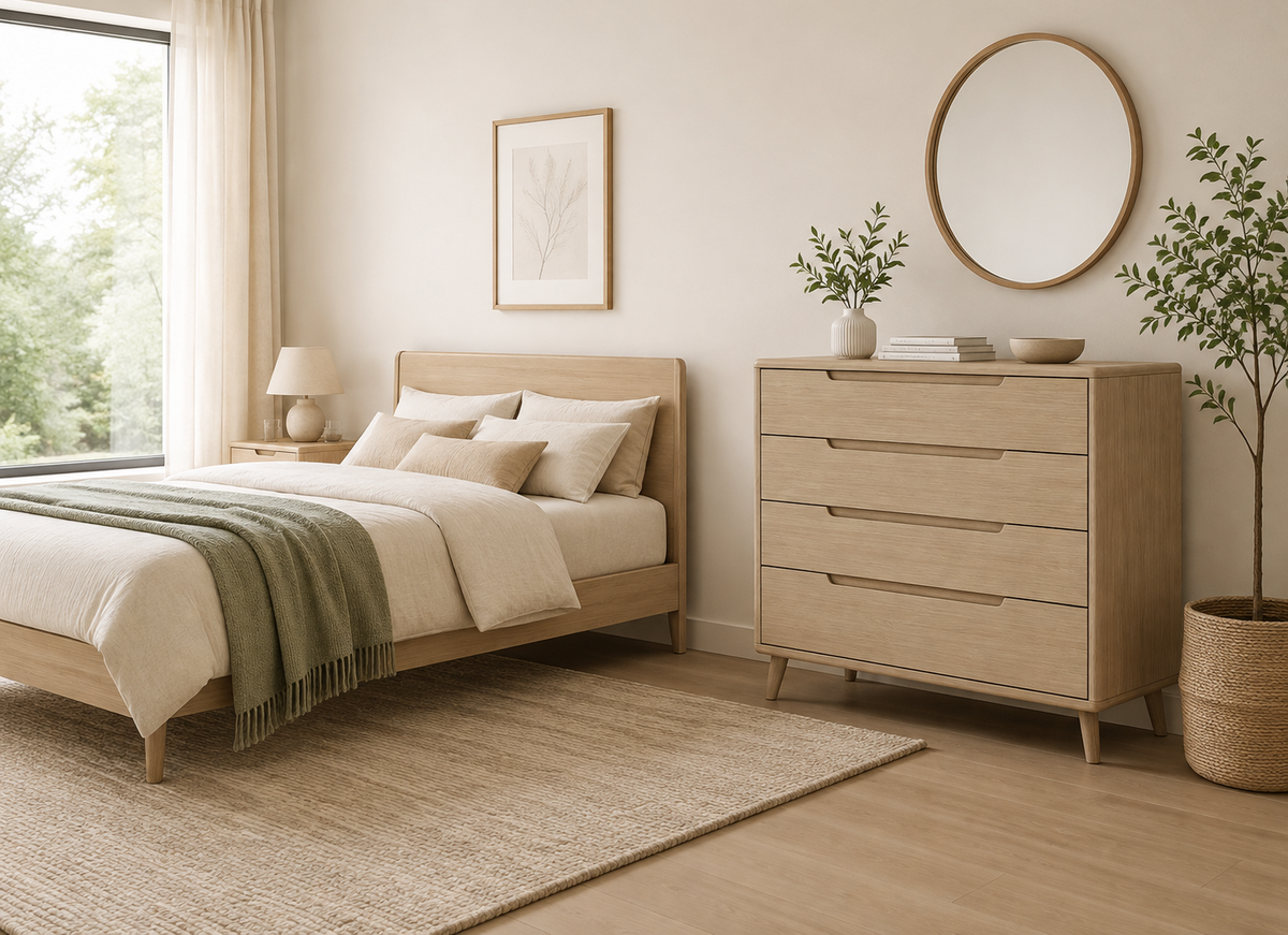 Cassettiera in Legno dal Design Moderno